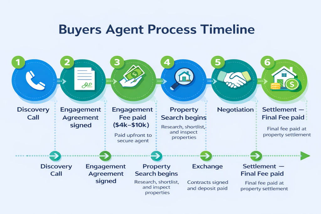 Buyers Agent Timeline
