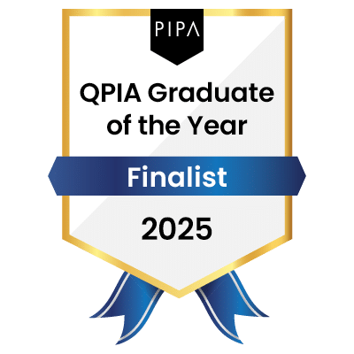2025_PIPA Awards for Excellence_QPIA Graduate of the Year_badge